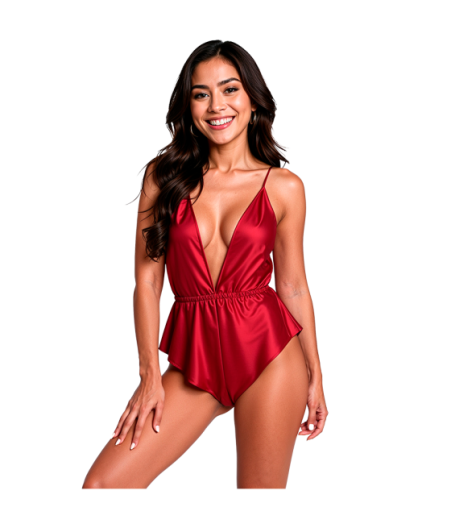 PASSION - BODY SENSIE BORDEAUX L/XL
