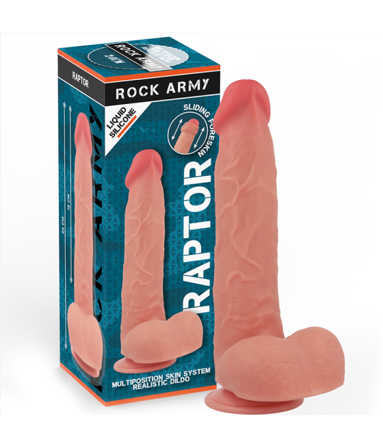 ROCKARMY - SILICONE LIQUIDO RAPTOR 24 CM -O- 4,4 CM