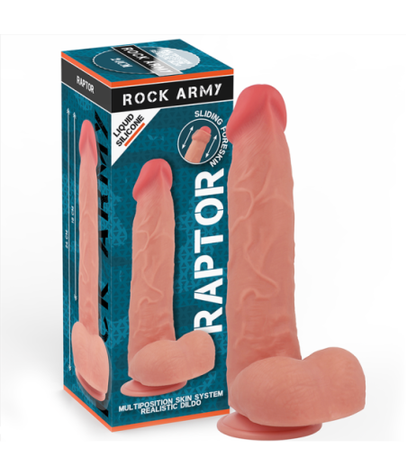 ROCKARMY - SILICONE LIQUIDO RAPTOR 24 CM -O- 4,4 CM