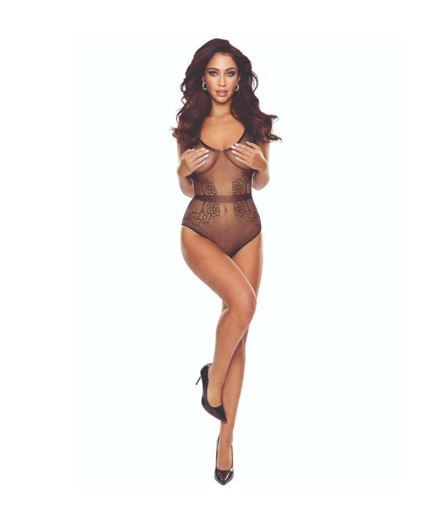 PASSION - BS115 BODYSTOCKING A GRIGLIA NERA