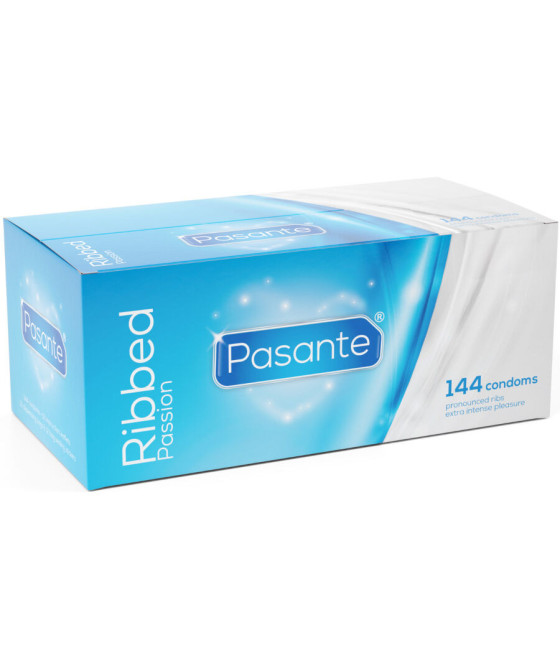 PASANTE - PRESERVATIVI RIBBED PASSION SCATOLA 144 UNIT?