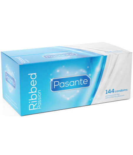 PASANTE - PRESERVATIVI RIBBED PASSION SCATOLA 144 UNIT?