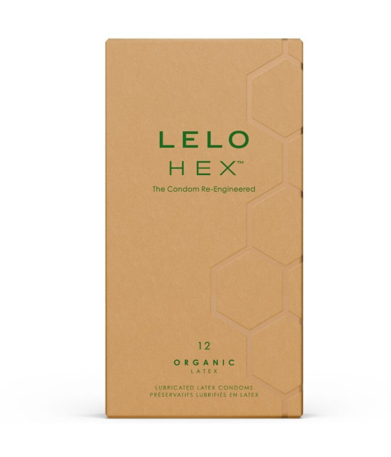 LELO - HEX ORGANIC CONDOM BOX 12 UNIT?