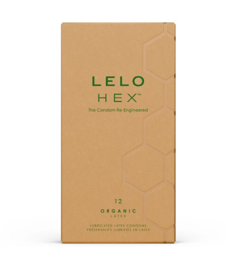 LELO - HEX ORGANIC CONDOM BOX 12 UNIT?