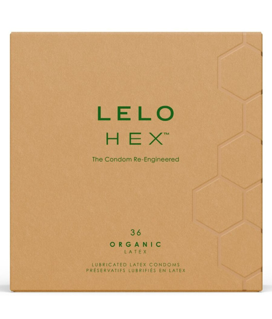 LELO - PRESERVATIVI ORGANICI HEX CONFEZIONE DA 36 UNIT?