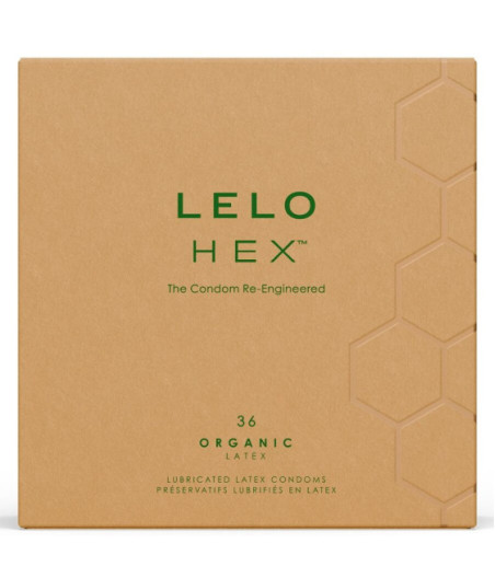 LELO - PRESERVATIVI ORGANICI HEX CONFEZIONE DA 36 UNIT?