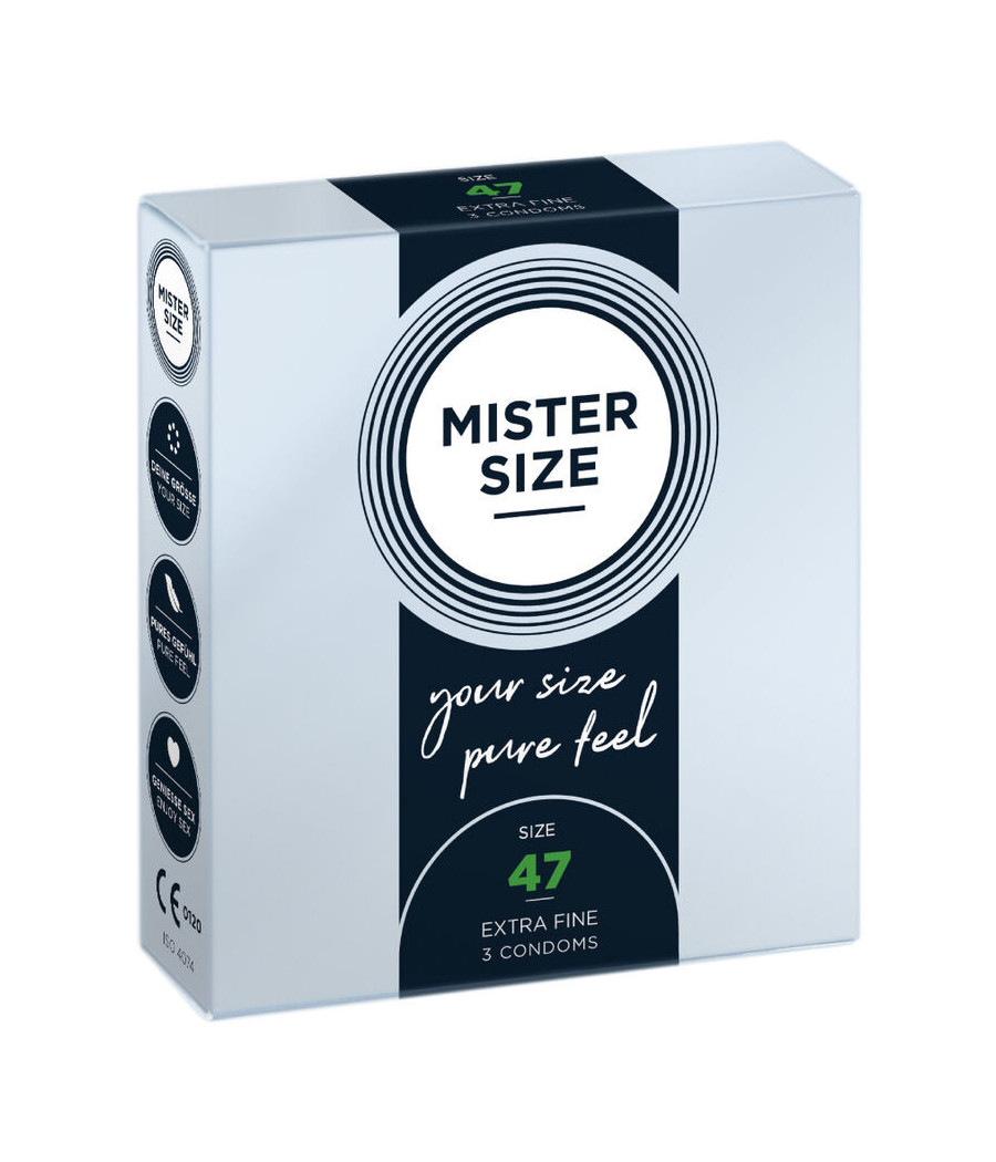 MISTER SIZE - PRESERVATIVI TAGLIA XS 47 MM (3 UNIT?)