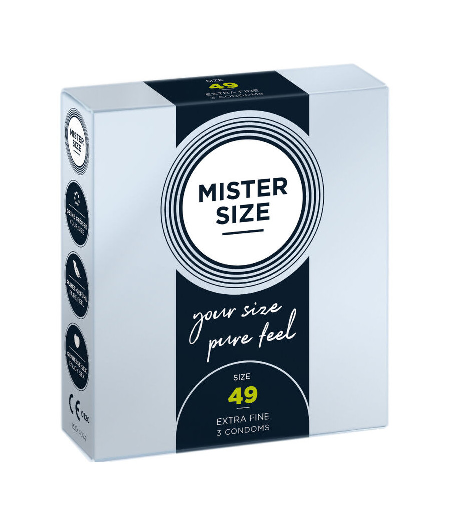 MISTER SIZE - PRESERVATIVO TAGLIA S 49 MM (3 UNIT?)