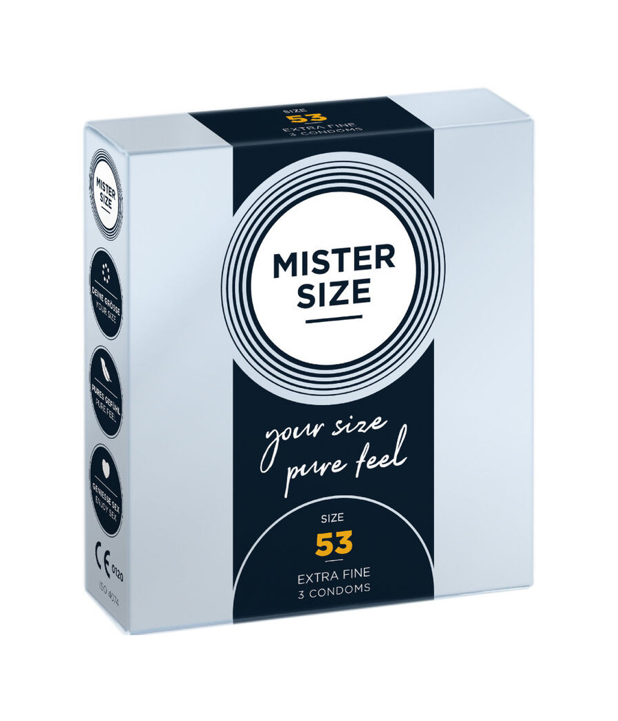 MISTER SIZE - PRESERVATIVO TAGLIA M 53 MM (3 UNIT?)