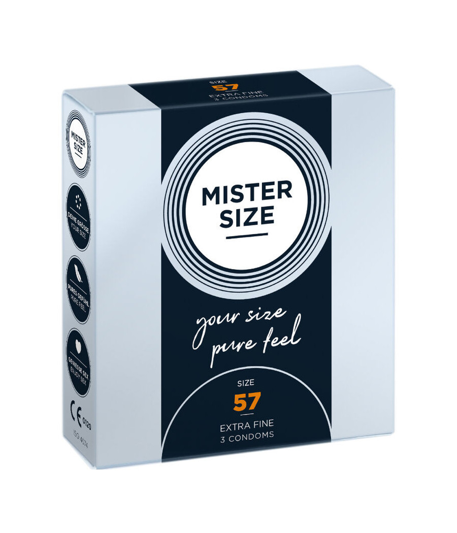 MISTER SIZE - PRESERVATIVO TAGLIA L 57 MM (3 UNIT?)