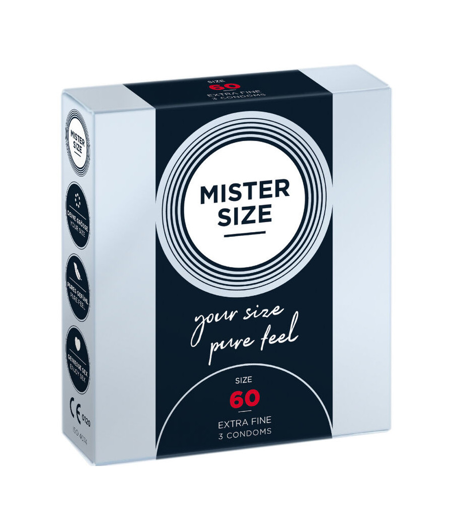 MISTER SIZE - PRESERVATIVO TAGLIA XL 60 MM (3 UNIT?)