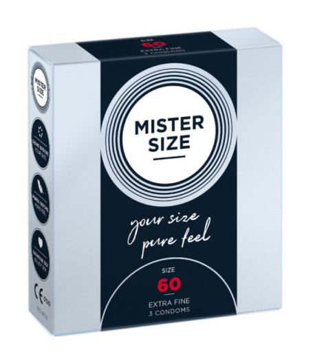 MISTER SIZE - PRESERVATIVO TAGLIA XL 60 MM (3 UNIT?)