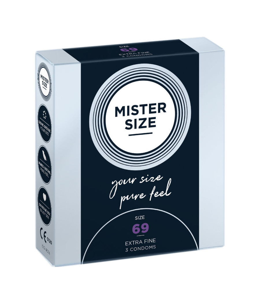 MISTER SIZE - PRESERVATIVI TAGLIA XXXL 69 MM (3 UNIT?)