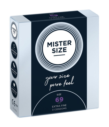 MISTER SIZE - PRESERVATIVI TAGLIA XXXL 69 MM (3 UNIT?)