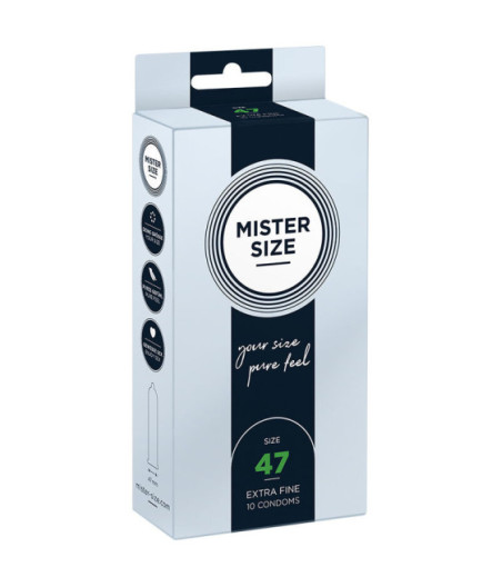 MISTER SIZE - PRESERVATIVI TAGLIA XS 47 MM (10 UNIT?)
