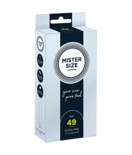MISTER SIZE - PRESERVATIVO TAGLIA S 49 MM (10 UNIT?)