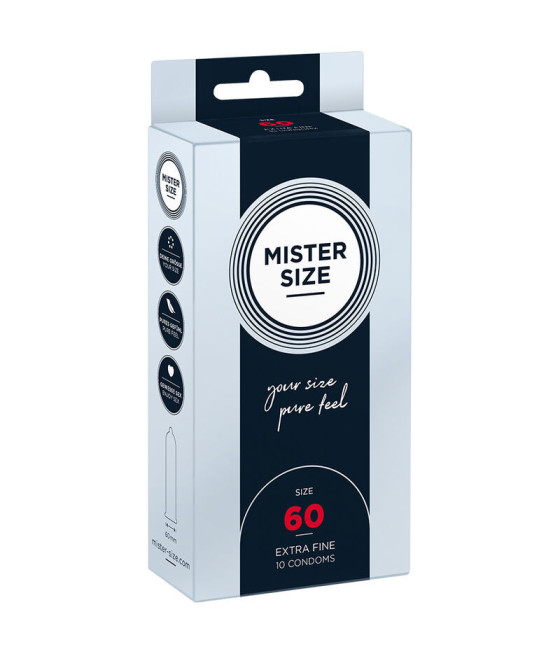 MISTER SIZE - PRESERVATIVO TAGLIA XL 60 MM (10 UNIT?)