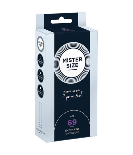 MISTER SIZE - PRESERVATIVI TAGLIA XXXL 69 MM (10 UNIT?)