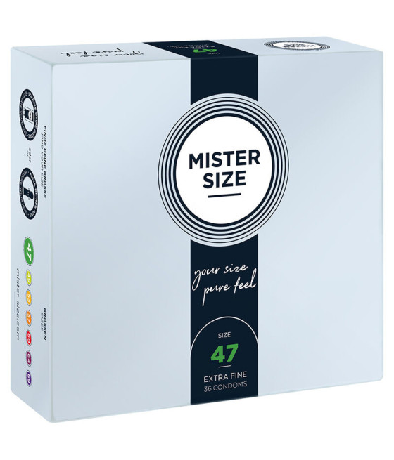 MISTER SIZE - PRESERVATIVI TAGLIA XS 47 MM (36 UNIT?)