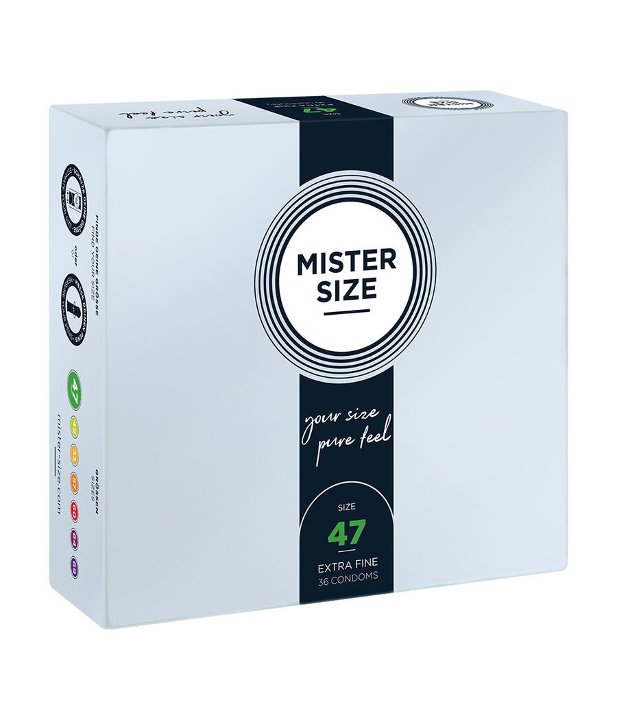 MISTER SIZE - PRESERVATIVI TAGLIA XS 47 MM (36 UNIT?)