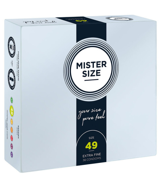 MISTER SIZE - PRESERVATIVO TAGLIA S 49 MM (36 UNIT?)