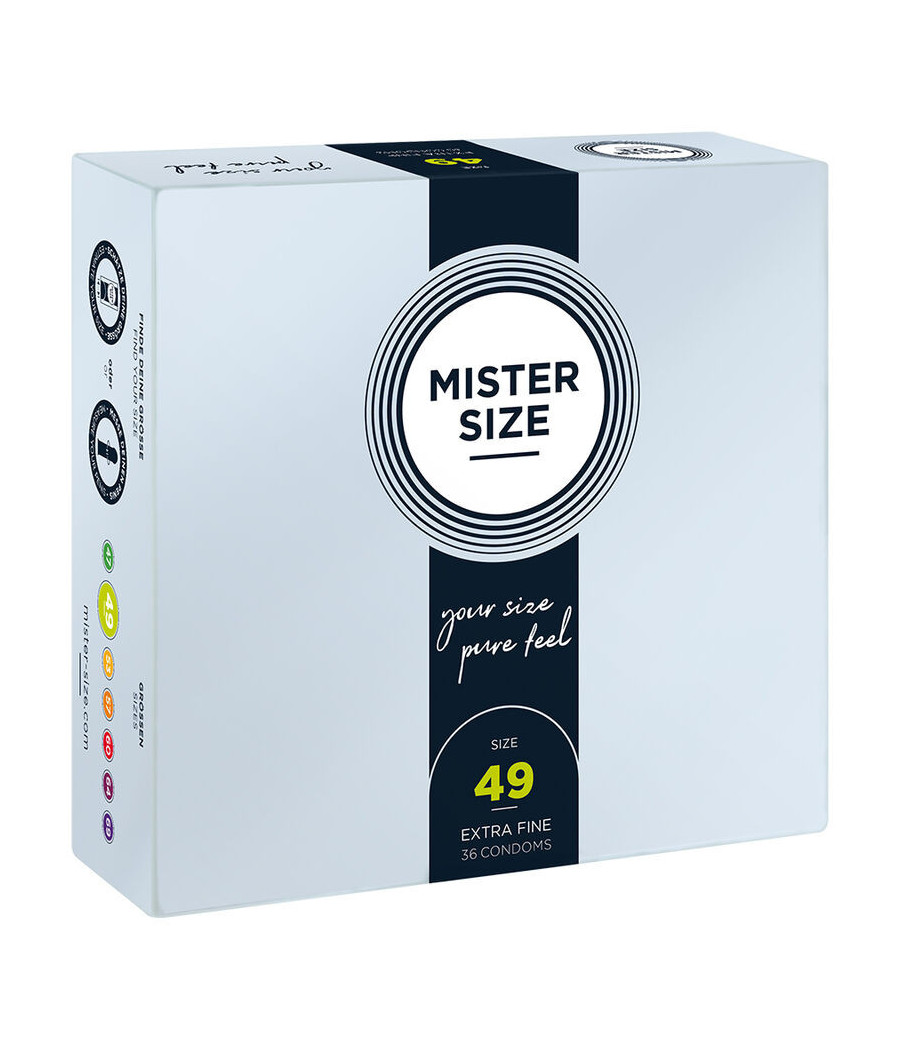 MISTER SIZE - PRESERVATIVO TAGLIA S 49 MM (36 UNIT?)
