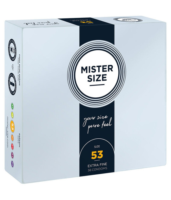 MISTER SIZE - PRESERVATIVO TAGLIA M 53 MM (36 UNIT?)