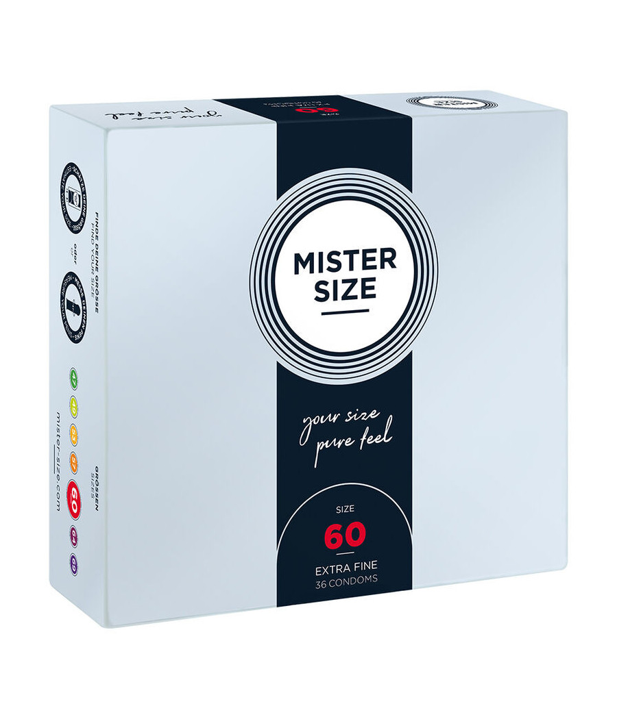 MISTER SIZE - PRESERVATIVO TAGLIA XL 60 MM (36 UNIT?)