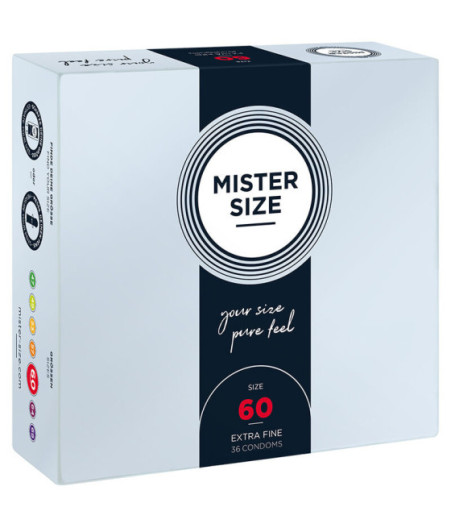 MISTER SIZE - PRESERVATIVO TAGLIA XL 60 MM (36 UNIT?)
