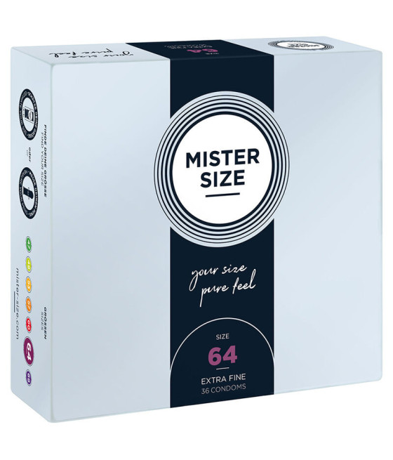 MISTER SIZE - PRESERVATIVI TAGLIA XXL 64 MM (36 UNIT?)