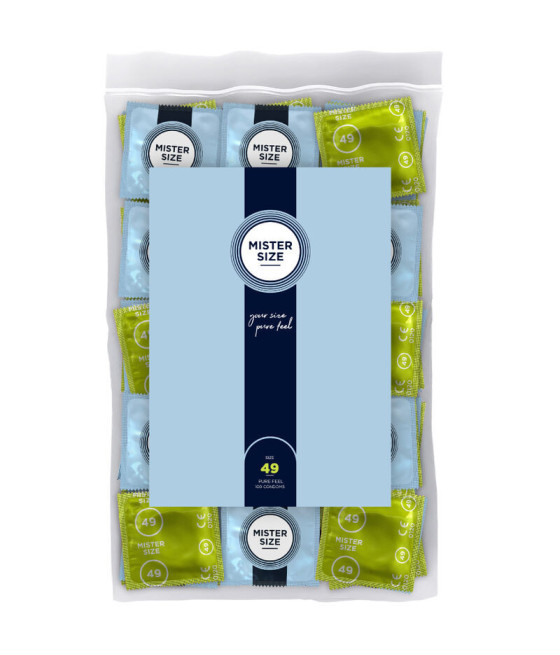 MISTER SIZE - PRESERVATIVO TAGLIA S 49 MM (100 UNIT?)