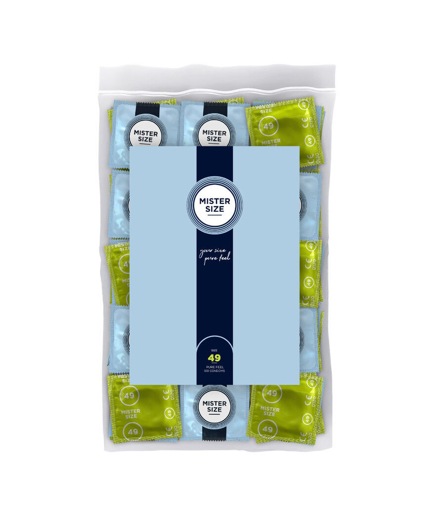 MISTER SIZE - PRESERVATIVO TAGLIA S 49 MM (100 UNIT?)