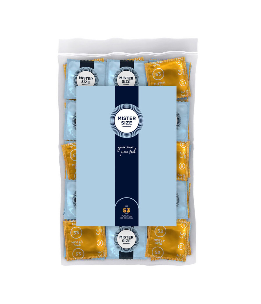 MISTER SIZE - PRESERVATIVO TAGLIA M 53 MM (100 UNIT?)