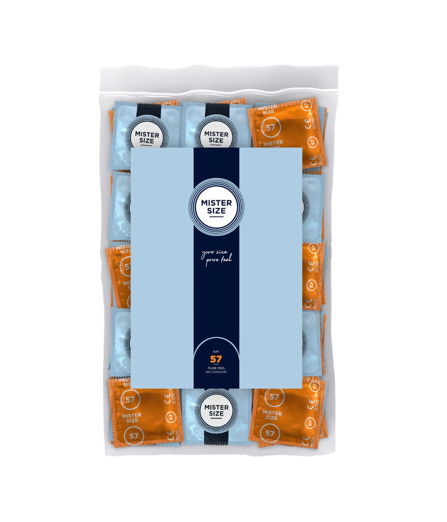 MISTER SIZE - PRESERVATIVO TAGLIA L 57 MM (100 UNIT?)