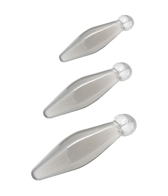 TOYJOY - GIOCO ANALE FINGER RIMMER 3 PEZZI TRASPARENTE