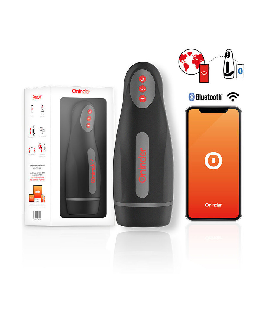 ONINDER - SEOUL MASTURBATORE MASCHILE RICARICABILE 10 VELOCIT? - APP GRATUITA
