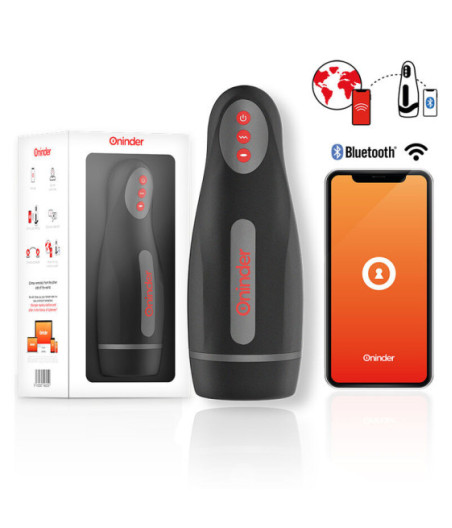 ONINDER - SEOUL MASTURBATORE MASCHILE RICARICABILE 10 VELOCIT? - APP GRATUITA