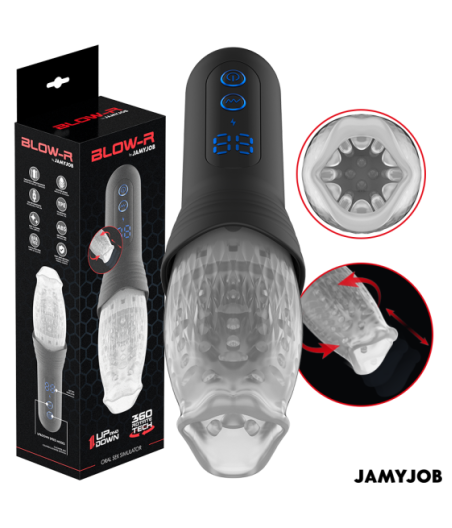 JAMYJOB - MASTURBATORE BLOW-R CON SPINTA E ROTAZIONE