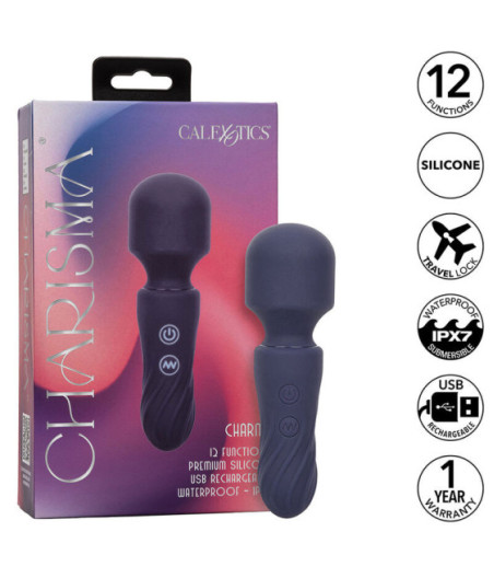 CALEXOTICS - CHARISMA CHARM MASSAGGIATORE 12 FUNZIONI VIOLA