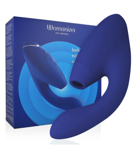 WOMANIZER - STIMOLATORE DUO 2 BLU