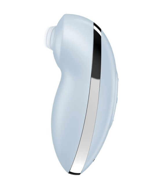 SATISFYER - TAP & CLIMAX 2 VIBRATORE E STIMOLATORE BLU