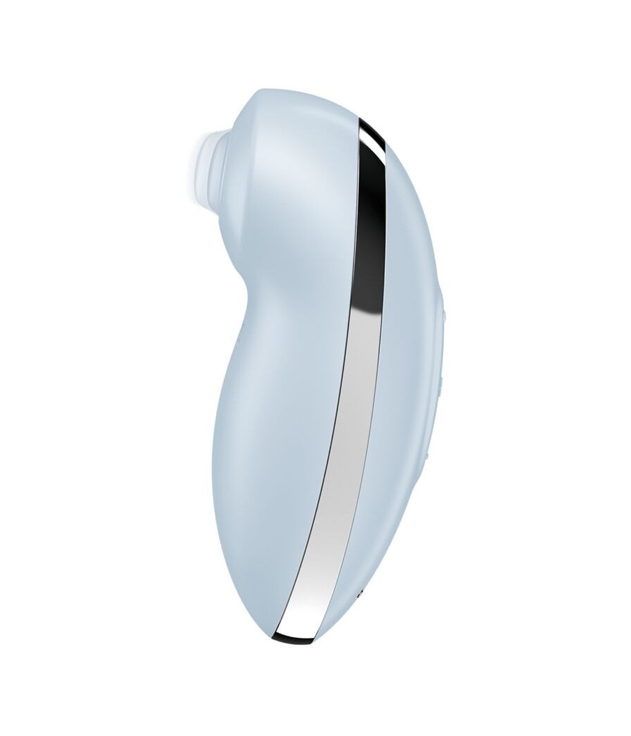 SATISFYER - TAP & CLIMAX 2 VIBRATORE E STIMOLATORE BLU