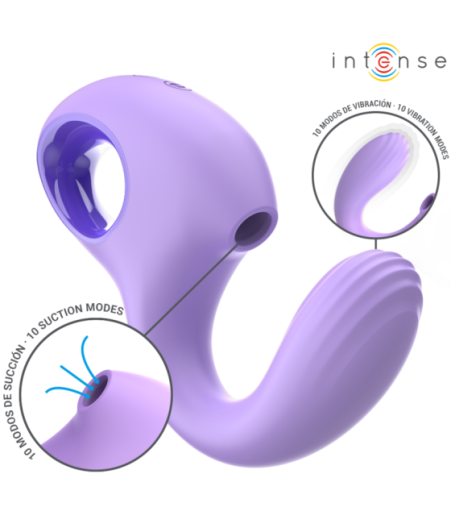 INTENSE - VIBRATORE E STIMOLATORE BAXTER VIOLA