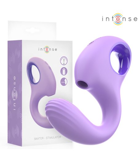 INTENSE - VIBRATORE E STIMOLATORE BAXTER VIOLA