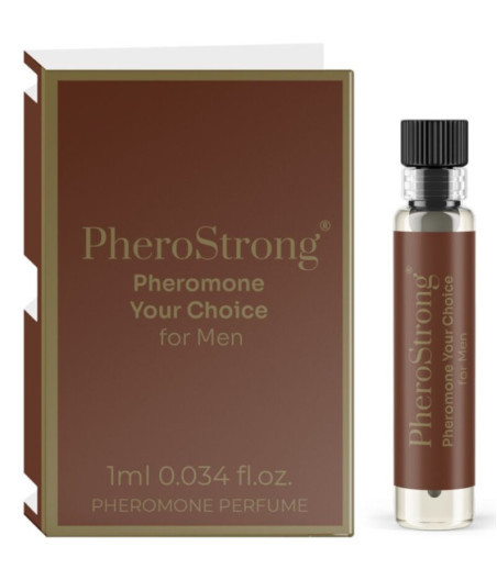 PHEROSTRONG - PROFUMO AI FEROMONI A TUA SCELTA PER UOMO 1 ML