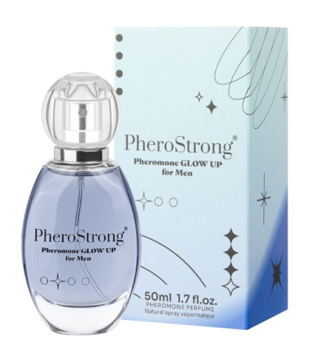 PHEROSTRONG - PROFUMO GLOW UP AI FEROMONI PER UOMO 50 ML