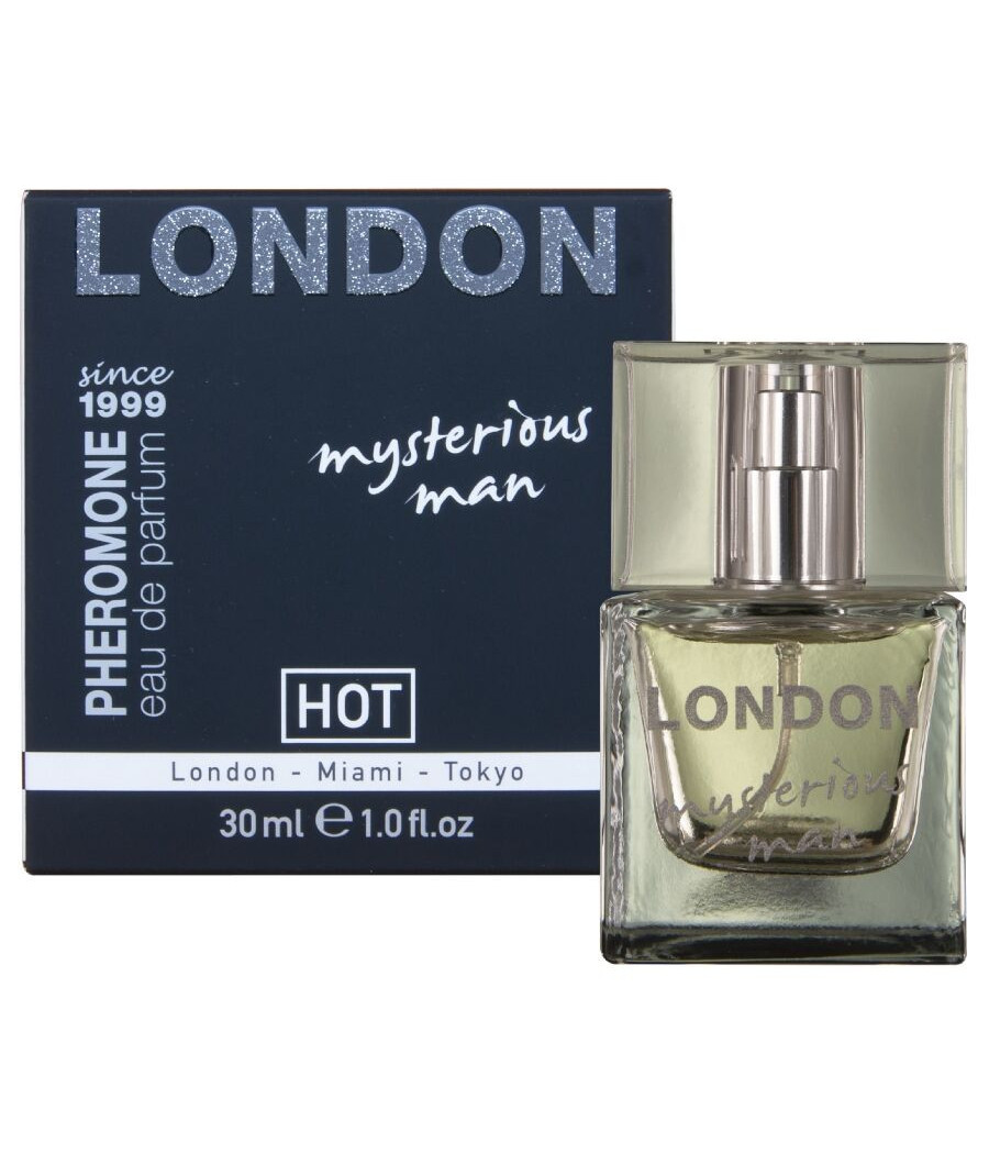 HOT - PROFUMO AI FEROMONI LONDRA UOMO MISTERIOSO 30 ML