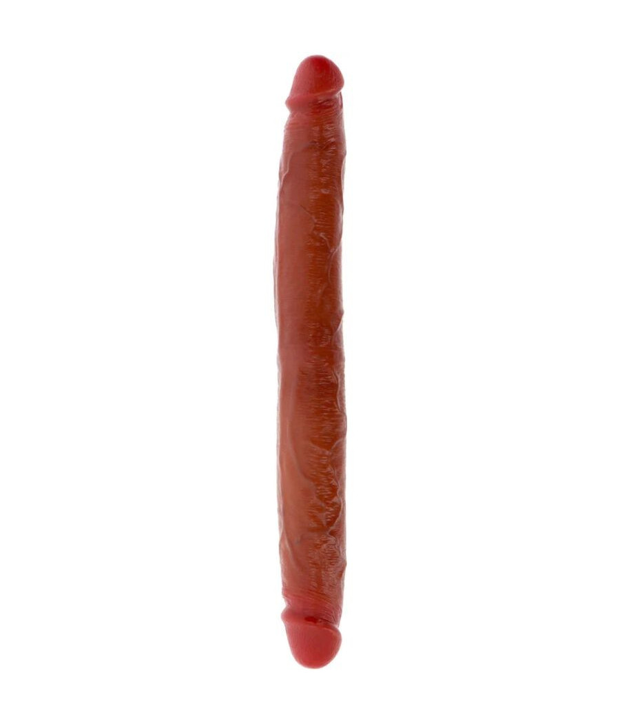 GET REAL - DILDO IN SILICONE A DOPPIA ESTREMIT? CARAMELLO 35 CM