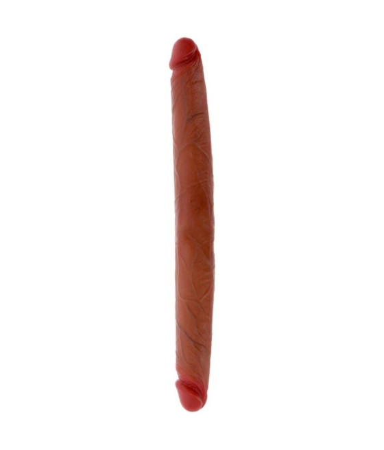 GET REAL - DILDO IN SILICONE A DOPPIA ESTREMIT? CARAMELLO 40 CM