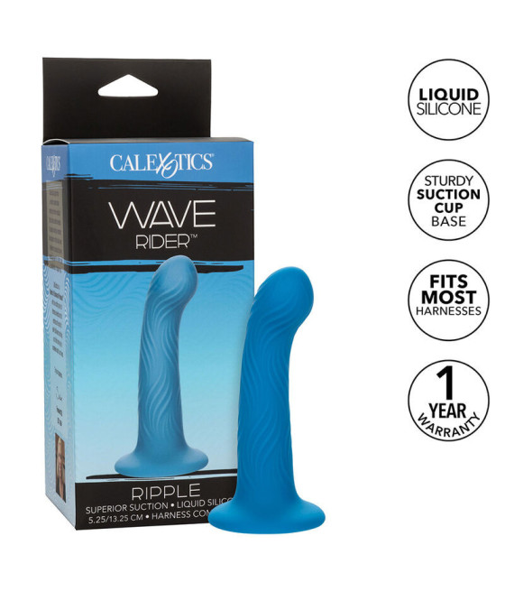 CALEXOTICS - WAVE RIDER RIPPLE ANAL PLUG BLU